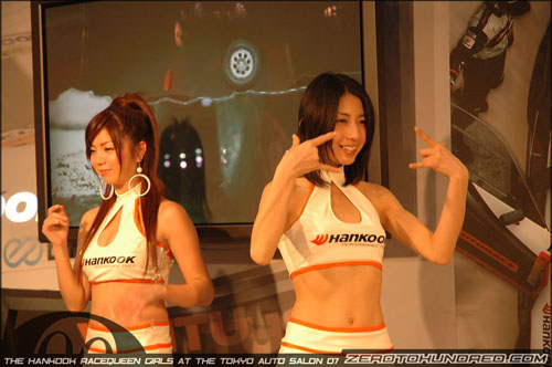 Hankook Race Queens Girls 2007 Tokyo Auto Salon